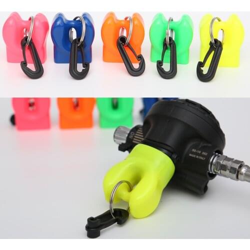 Diving Skum-Ball Scuba Mouthpiece Holder Regulator Octopus Retainer 2nd Second Stage Regulator Mouth Piece Retainer