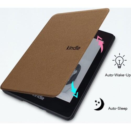 For Kindle Paperwhite 4 3 2 1 958 658 558 10th 2018 8th 2016 Youth Case PU Leather Smart Case Cover for Kindle 10th 2021