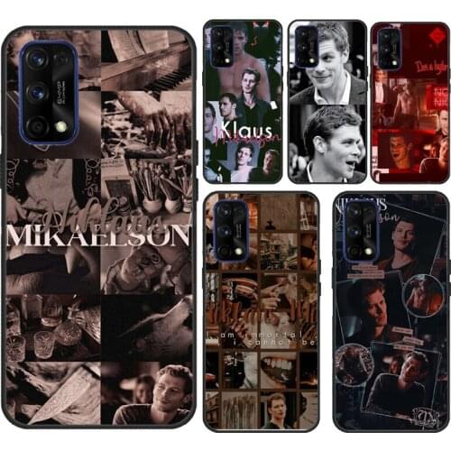 Vampire Diaries Klaus Mikaelson For Realme 8 Pro C3 C11 C15 GT Neo 6 7 Q3 Pro Phone Case For OnePlus 8T 9R 8 9 Pro Nord
