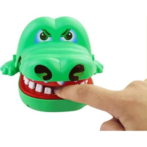Mouth Dentist Bite Finger Toy Pulling Crocodile Teeth Games Toys Kid Funny Toy For Child Kids Biting Finger Game Board Game