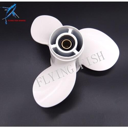 F15-06090000-8 F15-06090000 Propeller Assy for Parsun HDX Makara F9.9 F15 F15A F20A T15 T9.9 Outboard Motor 9 1/4x8-J