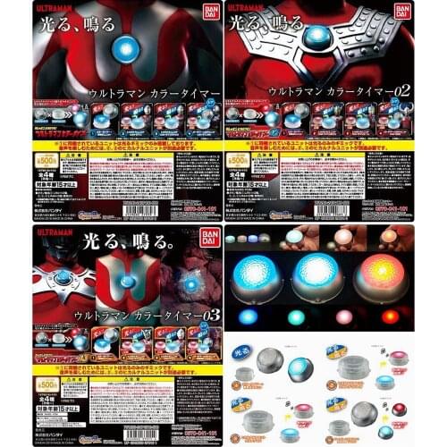 Bandai Genuine Gashapon Toys Ultraman Leo Jack 80 Luminous and Vocal Chest Lamp Energy Indicator Action Figure Ornament Toys