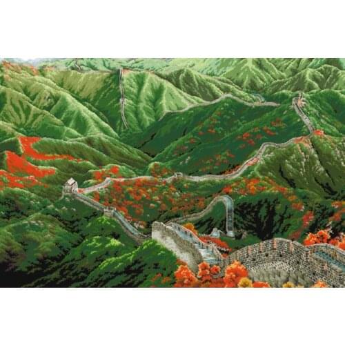 FJ035 For Needlework Kit NOT PRINTED Cross stich Painting Set Cross Stitch Kits Cross-stitch Embroidery Set Stitch Kits Cross