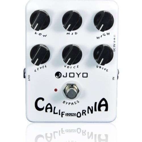 Guitar Effects Joyo JF-15 California Sound Distortion Guitar Effect Pedal True Bypass Guitar Accessory Effects