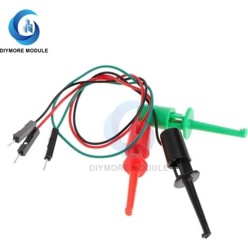 Test Hook With Male Head DuPont Line Transistor Tester Test Hook For Electrical Test Work Hook Type Test Clip Instrumentation