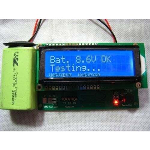 M8 ESR meter - 1602 LCD Transistor Tester Capacitor Inductance Resistor NPN PNP Mosfet Digital Backlit LC Meter MOS PNP NPN
