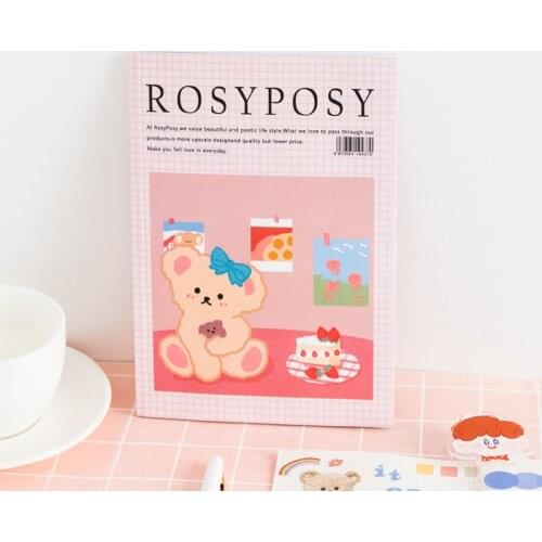 Journamm 20sheets/pack Kawaii Washi Stickers Book Scrapbooking DIY Label Sticker Deco Diary Stationery Album Journal Stickers