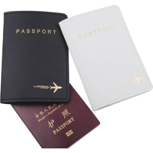 Multifunctional Travel Passport Holder PU Leather Case Cover Slim Credit Card ID Wallet Organizer for Women Men