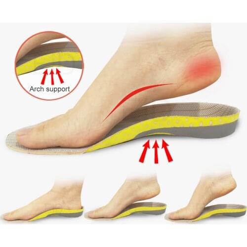 For foot health orthotic insole flat insole, plantar fasciitis arch support pad, foot care