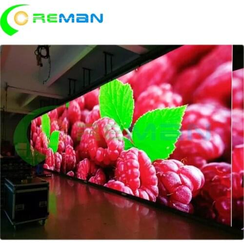 P3.91 Indoor renthal aluminium panel full color Led display