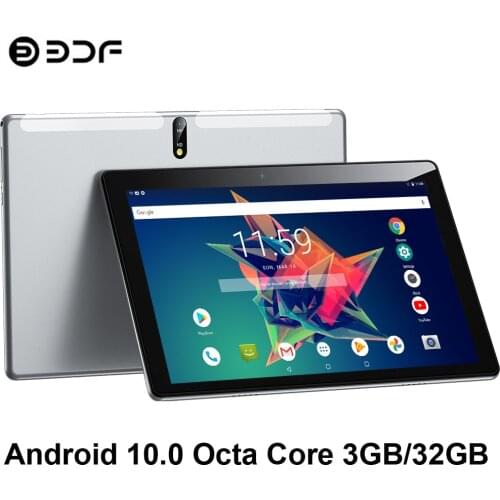 BDF 10.1 Inch Russian keyboard Notebook Android Laptop Tablet Pc Quad Core 1.5GHZ WiFi Bluetooth Mini Netbook Laptop 2021 Tablet