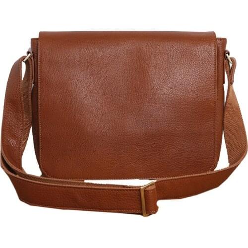 2021 Hot Leisure Handbag Cow Leather Bag Japanese Style Genuine Leather Mens Shoulder Bag