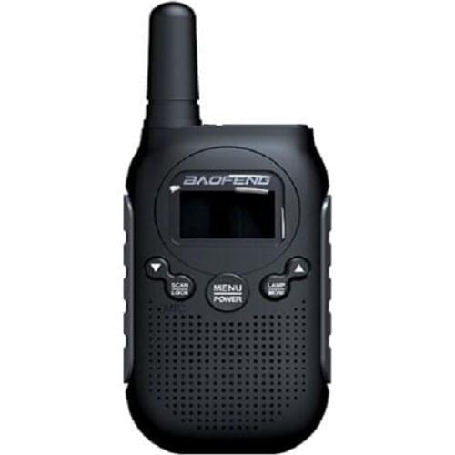 2ps 2018 Newest License Free BAOFENG PMR 446 Two Way Radio BF-T6 Walkie Talkie T6 Mini Kids Woki Toki