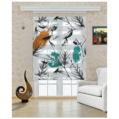 SIRMAK digital printed organic dye roller blinds