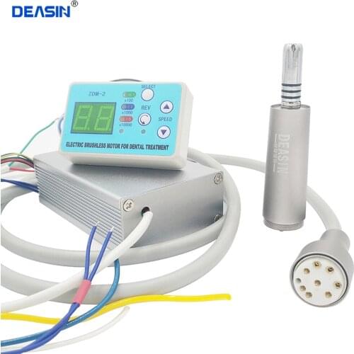 Dental Chair Unit Built-in Brushless Electric Micro Motor Micromotor With LED Light Inner Water Spray Dentistry Equipment