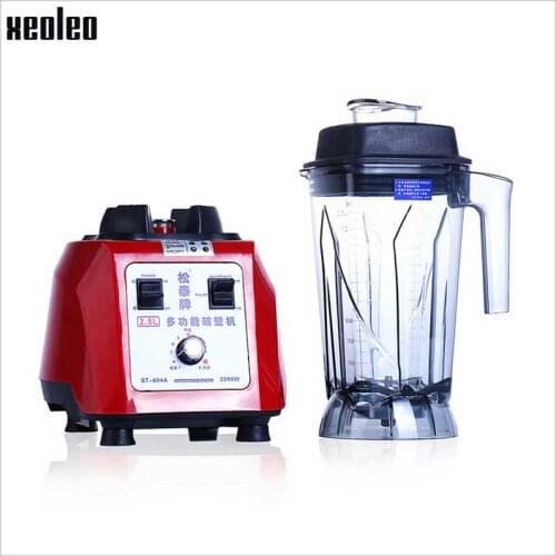 Xeoleo Heavy Duty Commercial Blender 2200W Blender Mixer 2.5L Cup Make soybean/smoothie/juice High quality Juice Blender