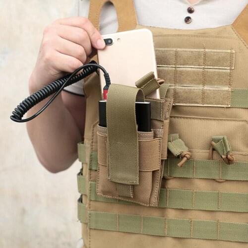 Tactical Phone Molle Pouch Travel Camping Small Pocke Bag Army Phone Holder Military Waist Pack Outdoor Sport Cellphone Pouches