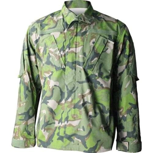 BG81 type big five leaf camouflage outdoor general combat uniform training jacket