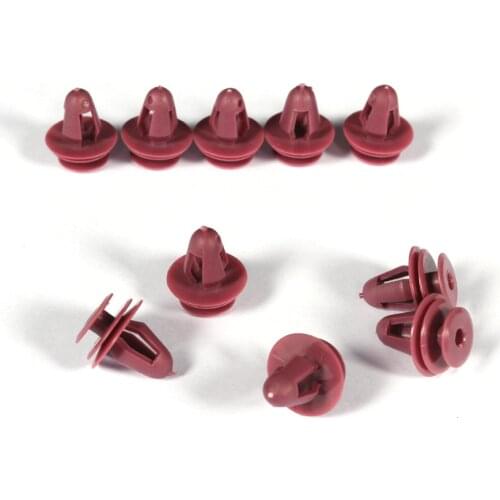 Nylon 10PCS Car Door Fastener Internal Trim Panel Fender Liner Clips For Toyota Car Accessories