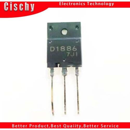 10PCS D1886 2SD1886 TO-3PF new original In Stock