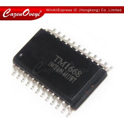 10pcs/lot TM1668 SOP-24 New original IC In Stock