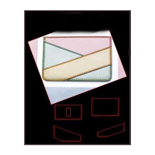 110*72cm designer leather craft template patch card holder die cutting knife mould hand machine punch tool set deri el aletleri