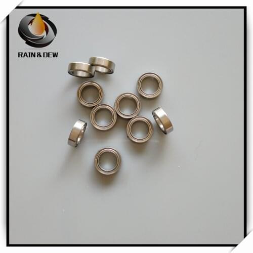 2Pcs SMR128ZZ CB ABEC7 8X12X3.5 mm MR128 Stainless steel hybrid ceramic ball bearing RC Model Bearing Set