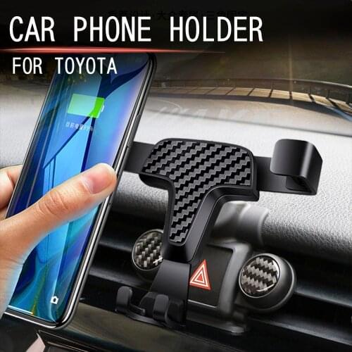 Car phone holder Interior Accessories for toyota corolla highlander camry chr alphard RAV4