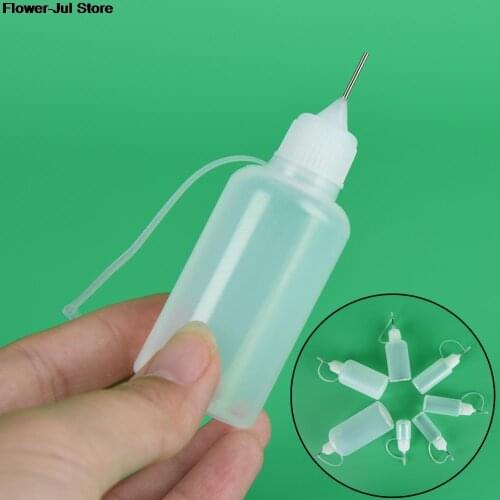 50 ML Liquid Dropper Bottles Needle Tip Plastic bottle Squeeze Refillable Electronic Cigarette Oil Bottle