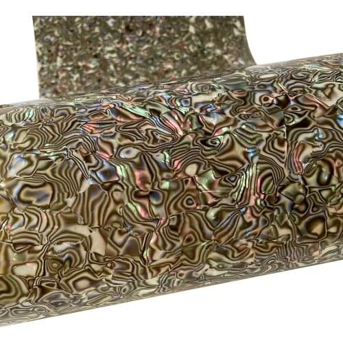 DIY Drum Wrap 0.50mm Abalone Seashell Celluloid Sheet Musical Instrument Deco Sheet