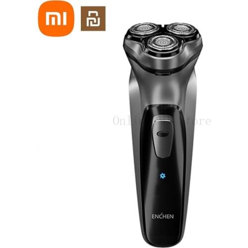 Xiaomi Youpin Enchen BlackStone 3D Electric Shaver Men Waterproof Rechargeable Shaving Beard Machine Intelligent Control Razor