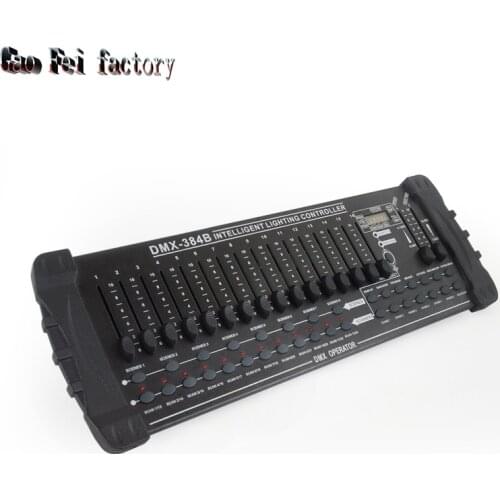 DMX Controller 384 With 512DMX In And Out High Quailty 384chanels Good For Led Par Moving Heads DMX Stage Lighting