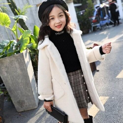 Girls' Coat Babys Kids Jacket 2021 Sweet Thicken Winter Autumn Top Warm Cardigan Overcoat Cotton Childrens Clothing