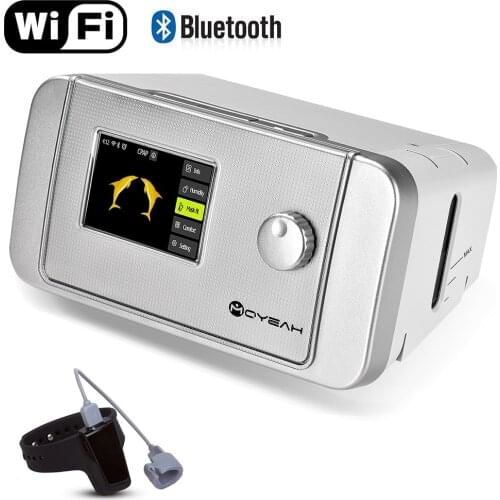 Portable S/T BiPAP Auto CPAP/APAP Machine For Sleep Apnea Anti Snoring Sleep Apnea With CPAP Mask Ventilator OSA Therapy