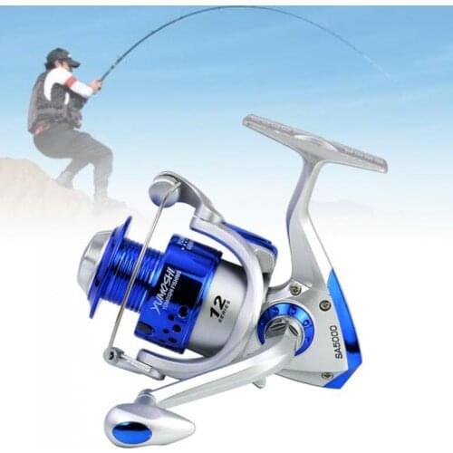 1000-7000 Spinning Fishing Wheel 8KG Max Drag Fishing Coil Left / Right Hand Fishing Reel Parts
