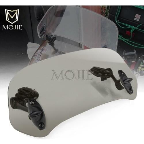 Motorcycle Windshield Extension Spoiler Windscreen Air Deflector For YAMAHA XJ 550 600 650 700 750 900 XJR 1300 400 XMAX 300