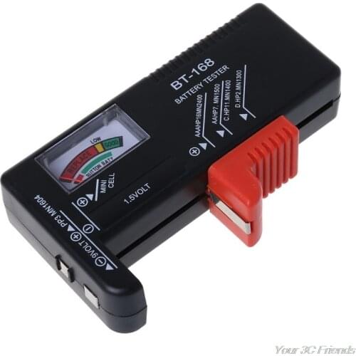 Universal Battery Tester AA AAA C D 9V Button Cell Checker Volt Tester Checker F03 21 Dropshipping