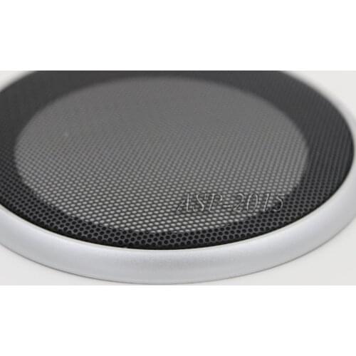 WLKE 2PCS 8" Speaker Coaxial Steel Sub Mesh Grills Cover Woofer Cover 240mm Black frame High Quality Car Metal Speaker Cover
