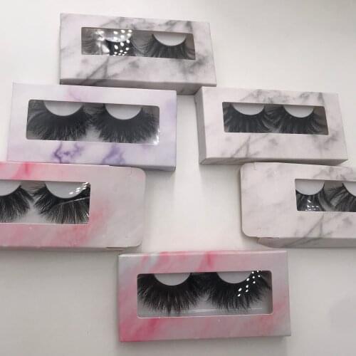 6 Pairs/Lot 3D Mink Eyelashes Wholesale Dropshipping Natural Regular Lashes