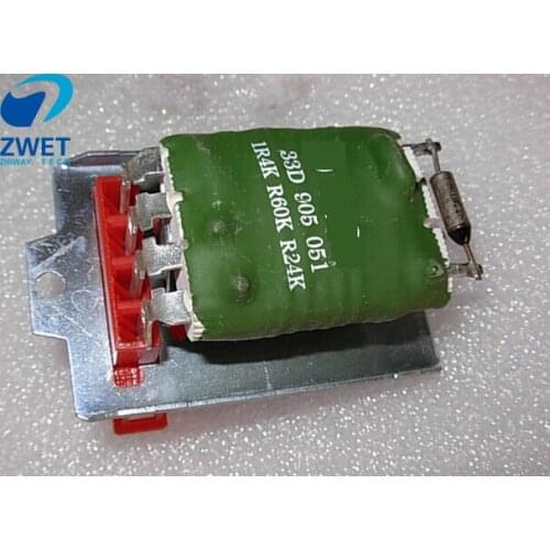 ZWET Car Air Blower Motor Resistor For Passat B5 Air Conditioning Blower Motor Resistor for VW For 33D905051