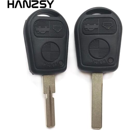 3 Button For BMW E39 E31 E32 E34 E36 E38 E46 Z3 Z4 Remote Key Shell Case Fob Replacement Car Key cover with Uncut Blade