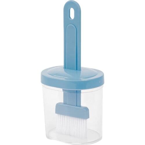 Eco-friendly High Temperature Integrated Plastic Brush Resistant BBQ Brush Baking Useful Oil Brush Utensil Kitchen Tool