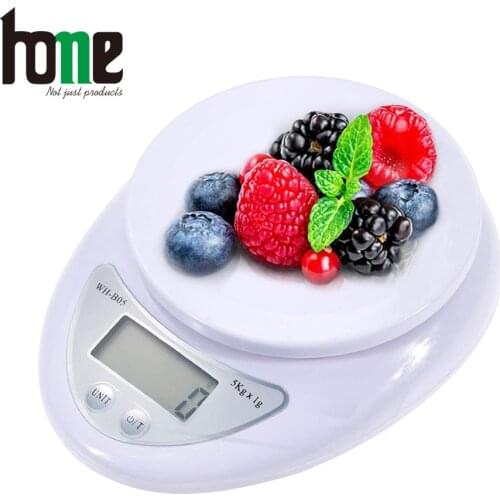 5kg Kitchen Scales Electronic Weight Digital Scale LCD Display Food Coffee Cooking Baking Kitchen Accessories Measuring Tools