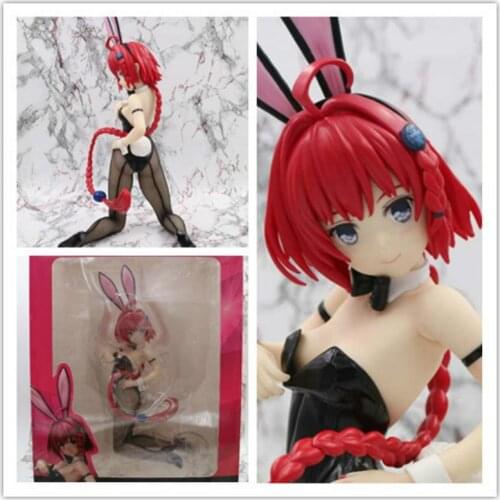To love ru Rias Gremory sexy girls Action Figures toys High School Dxd Rias Bunny Girl Figures Collection Model Toys