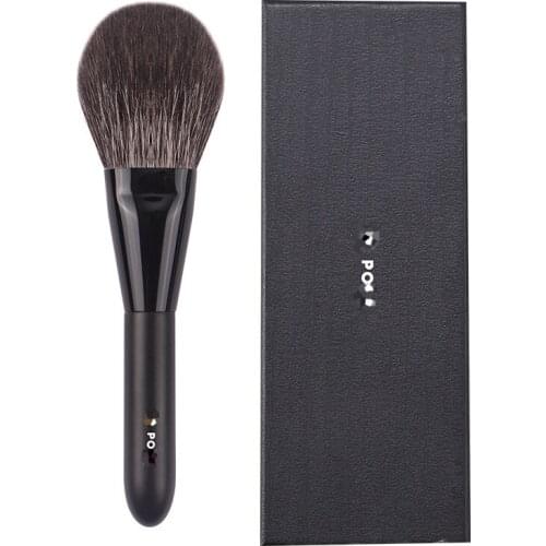 1 pc #2 Pro Fox hair mix goat hair Makeup brushes Powder contour Blusher Setting Make up brush high qualityProfessional with box