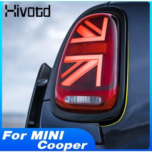 Taillights Ring Cover Strips For MINI Cooper F55 F56 F57 Rear Lights Trims Sticker Car Accessories Exterior Modification Parts