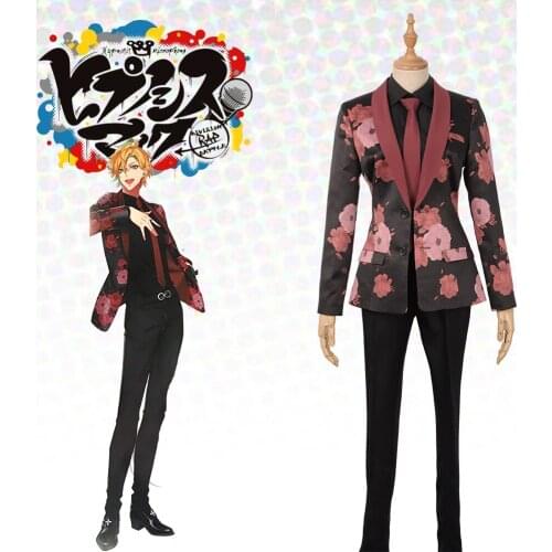 Cosplay Japanese Division Rap Battle Uniform Hypnosis Matenrou Izanami Hifumi New Jacket Shirt Pants Halloween Costume for man