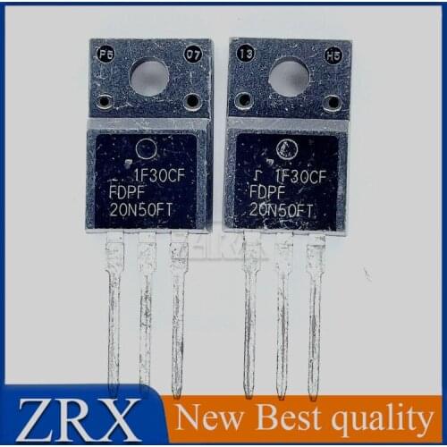 5Pcs/Lot New Original FDPF20N50FT Triode In Stock