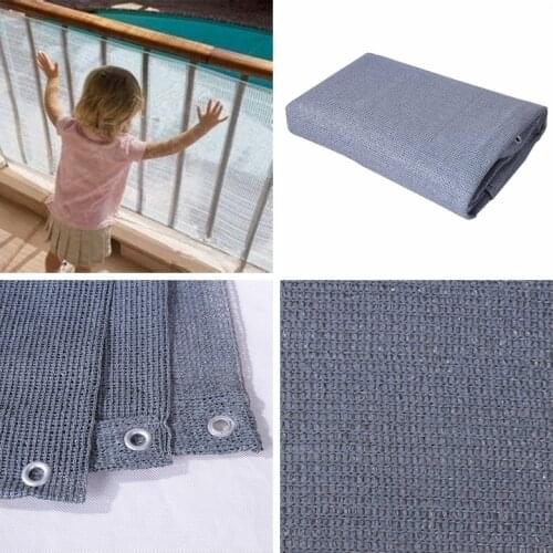 Tewango 0.75x6m Anti-UV Sunshade Net Balcony Safety Net Home Garden Succulent Plants Cover Sunscreen Heat Protection Shading Net