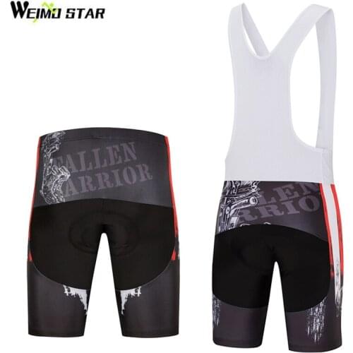WEIMOSTAR USA Mens Bicycle Bib Short Tights 3D Padded Cycling Shorts Shockproof Shorts Road Bike Shorts Ropa Ciclismo